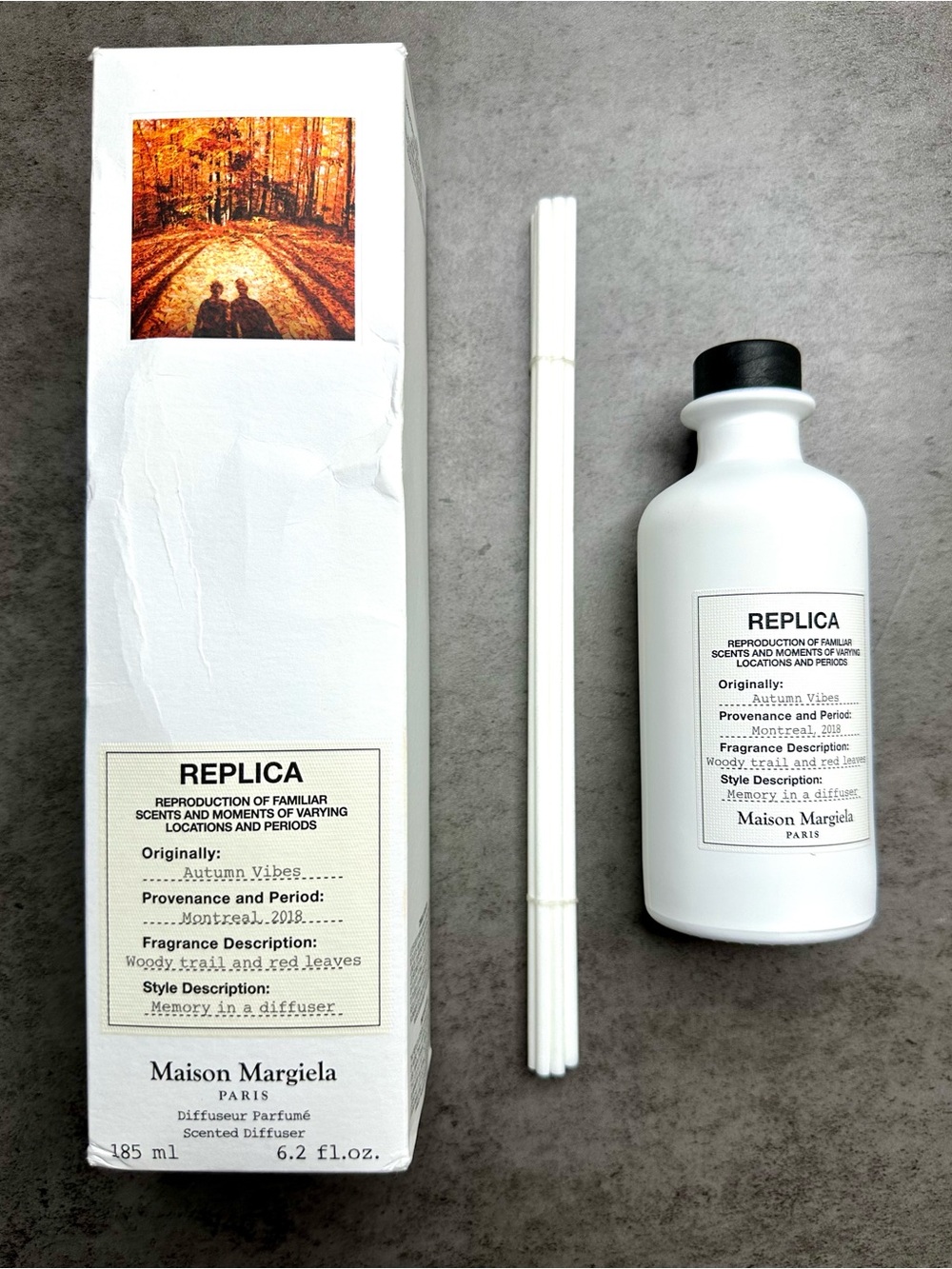 Maison Margiela Replica Autumn Vibes Reed Diffuser 185ml 6.2 oz New Open Box